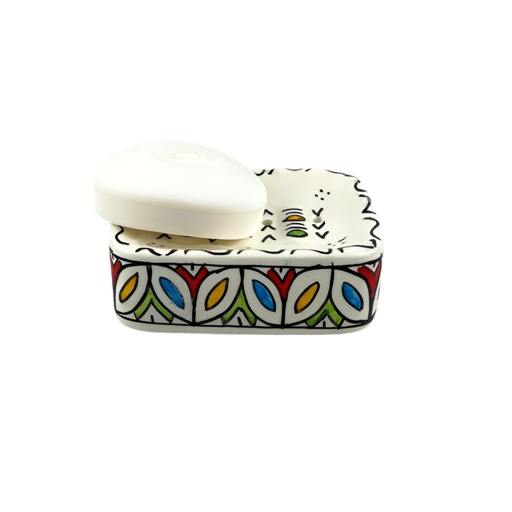 Moroccan ceramic soap dish #5