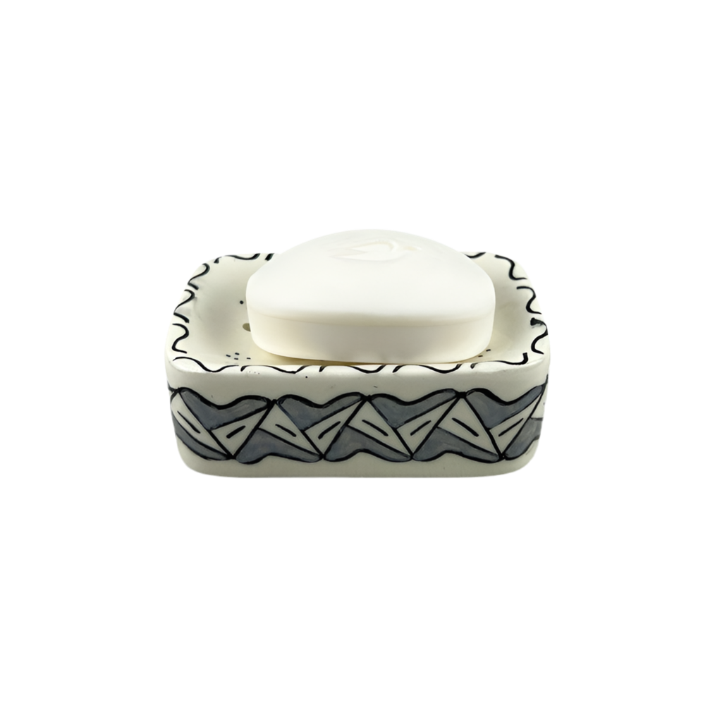 Moroccan ceramic soap dish #4