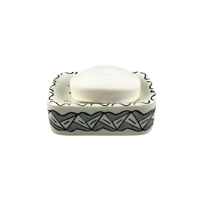 Moroccan ceramic soap dish #4