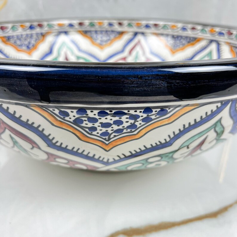  Handmade Moroccan Ceramic Sink #56