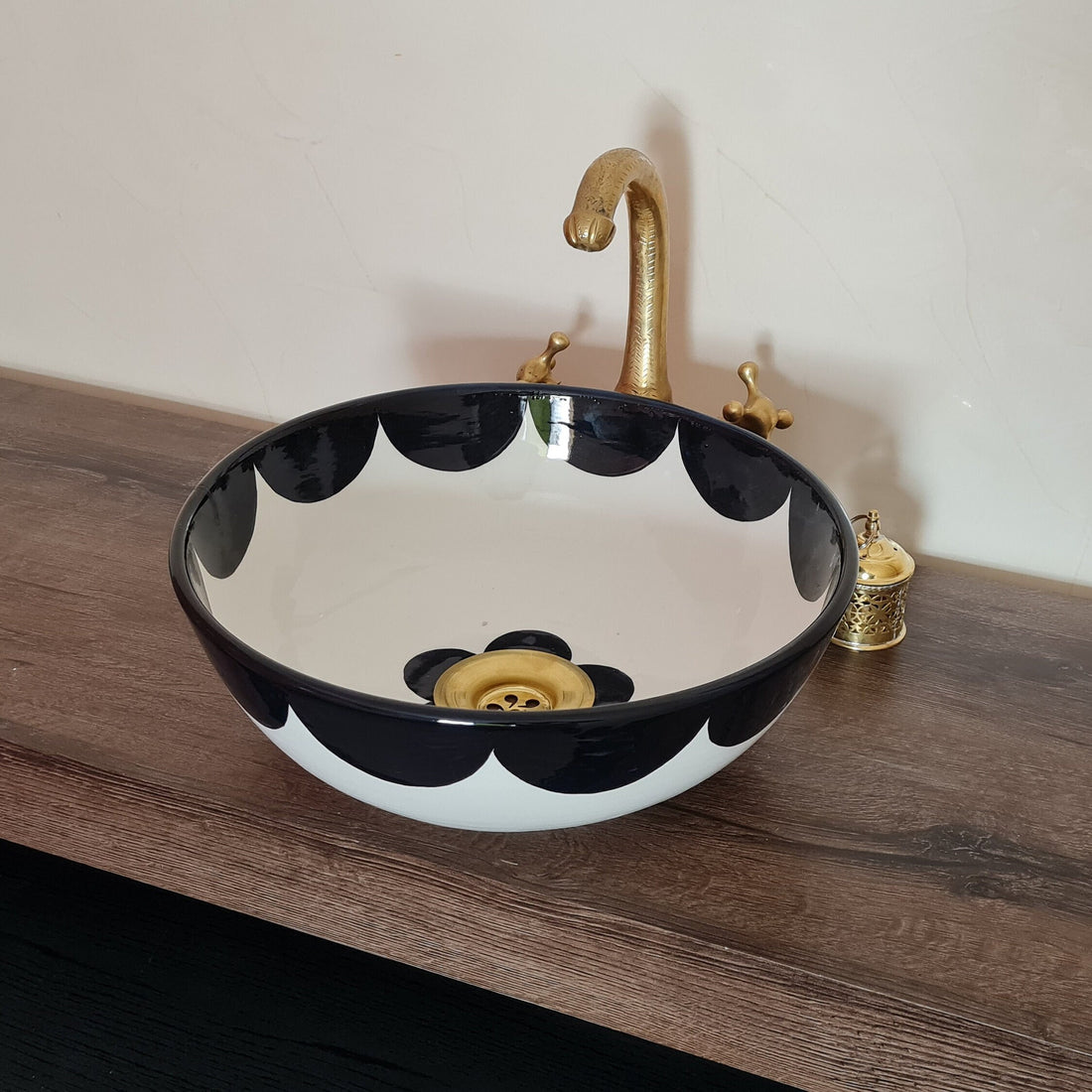 Handmade Moroccan Ceramic Sink #228