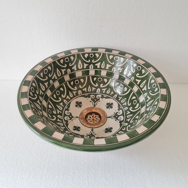 Handmade Moroccan Ceramic Sink #34Y