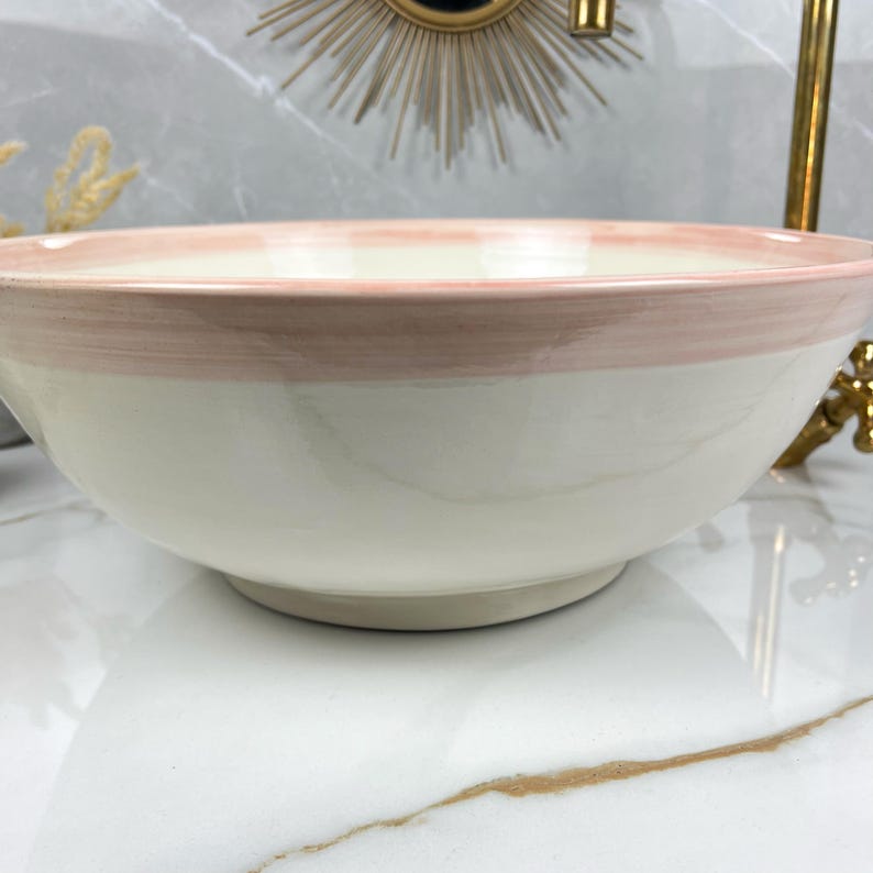  Handmade Moroccan Ceramic Sink #56