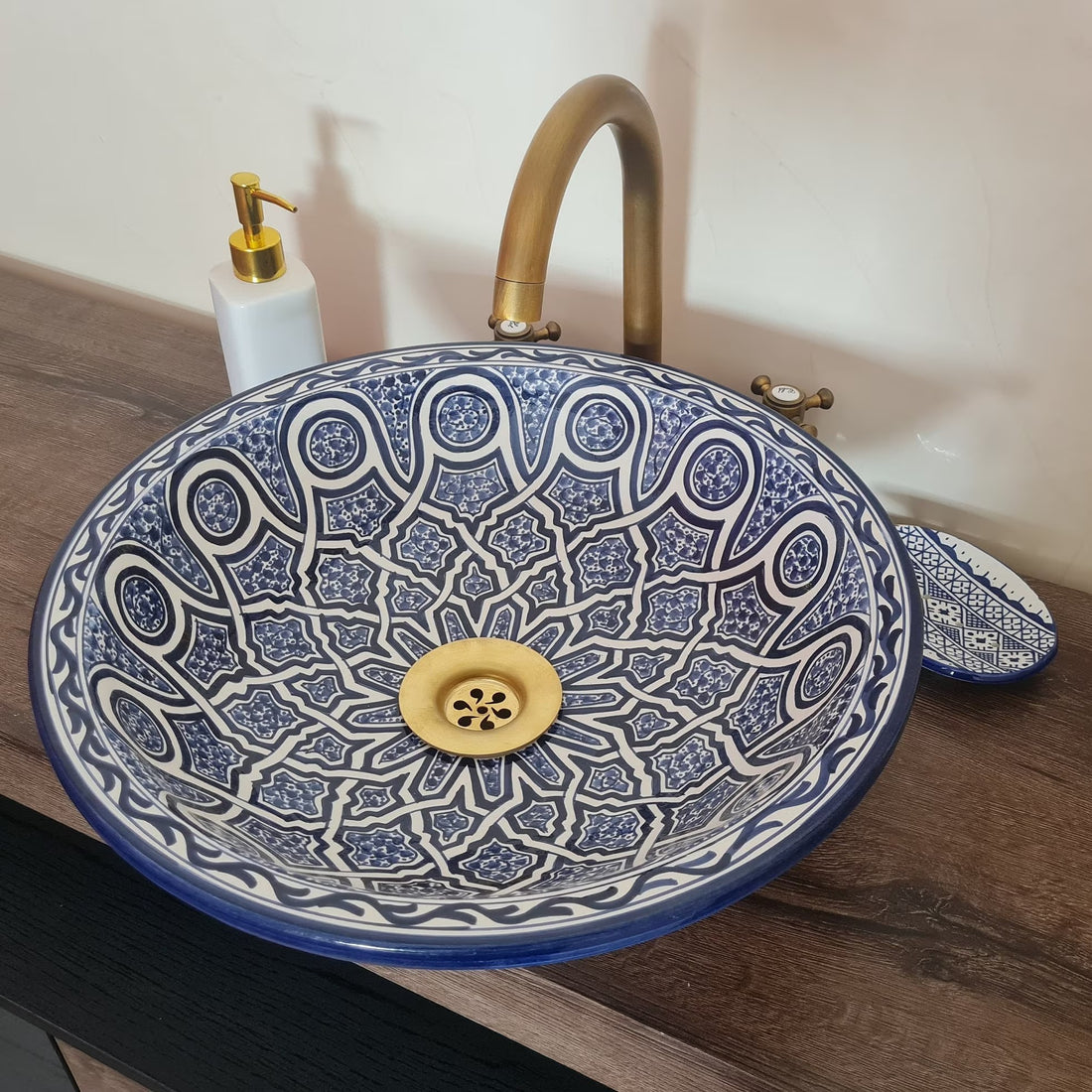  Handmade Moroccan Ceramic Sink #163