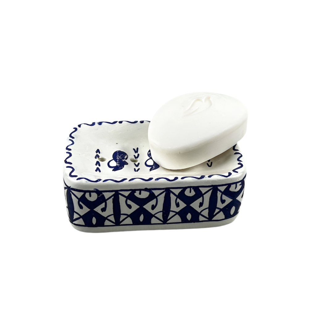 Moroccan ceramic soap dish #1