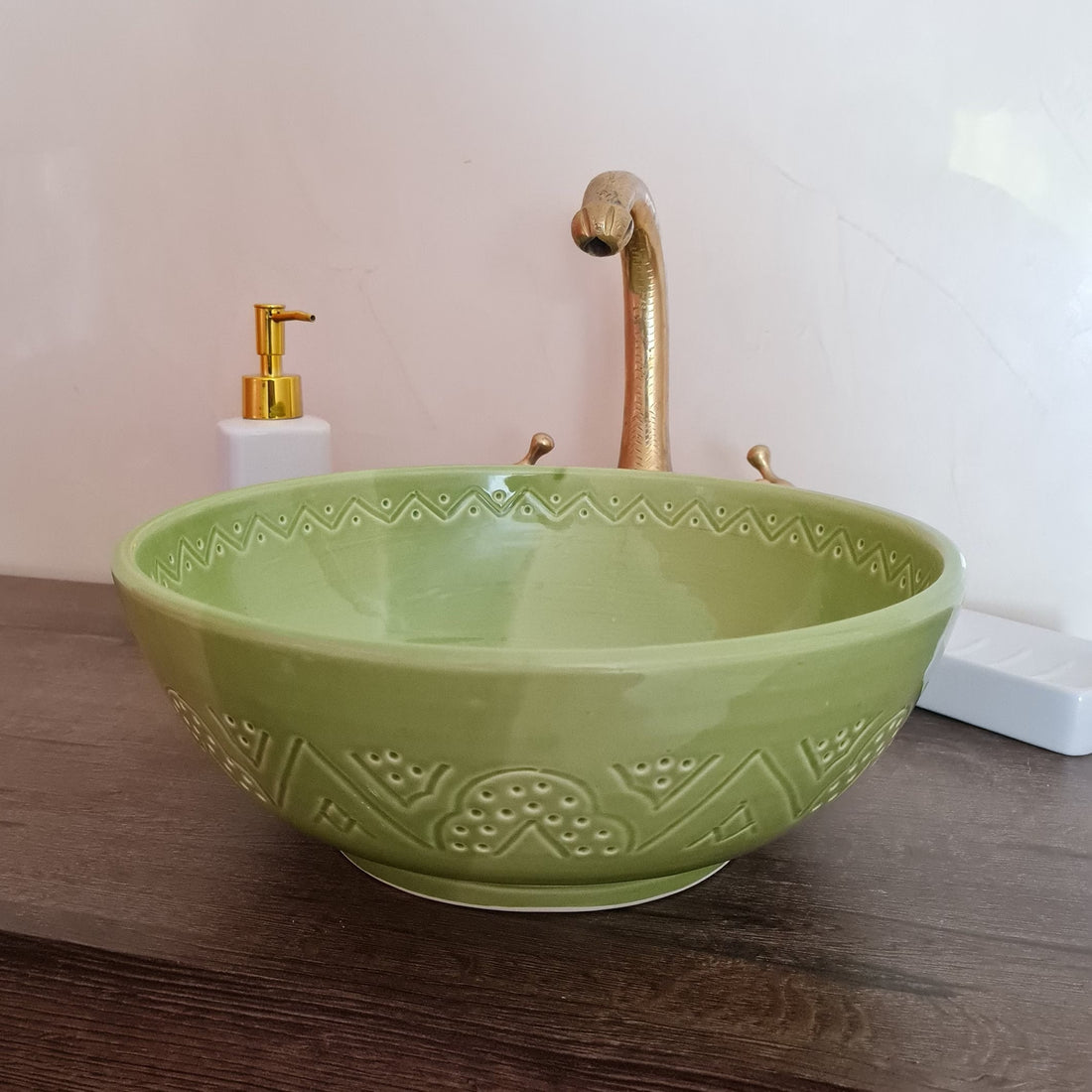 Moroccan sink | Handmade moroccan ceramic sink #168