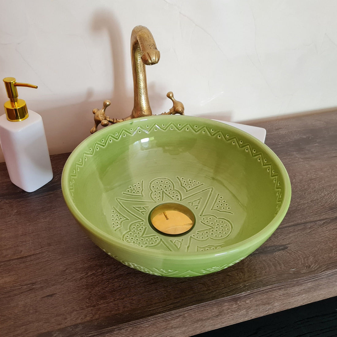 Moroccan sink | Handmade moroccan ceramic sink #168