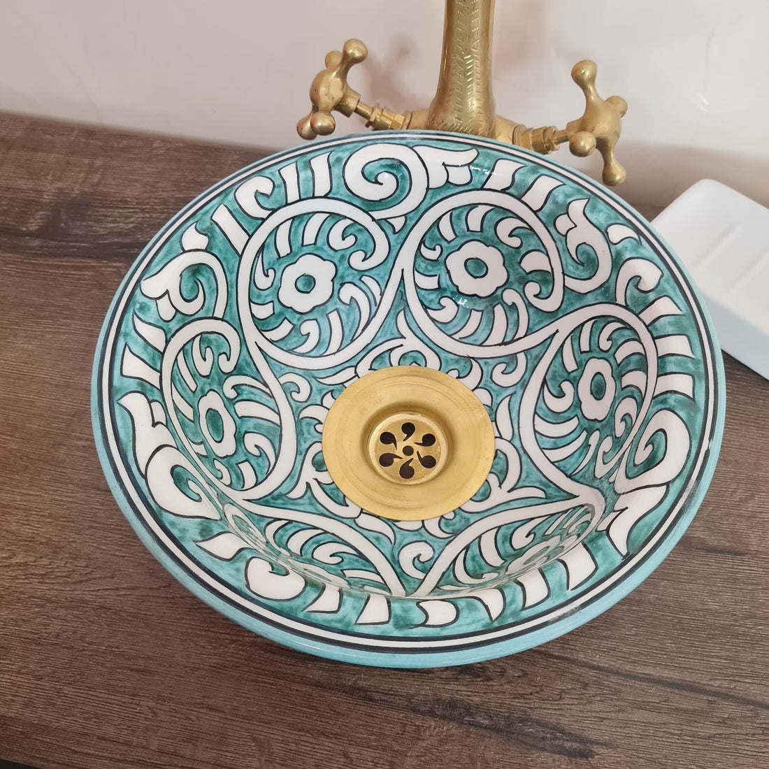 Bathroom sink | Handcrafted moroccan sink | Moroccan sink #171