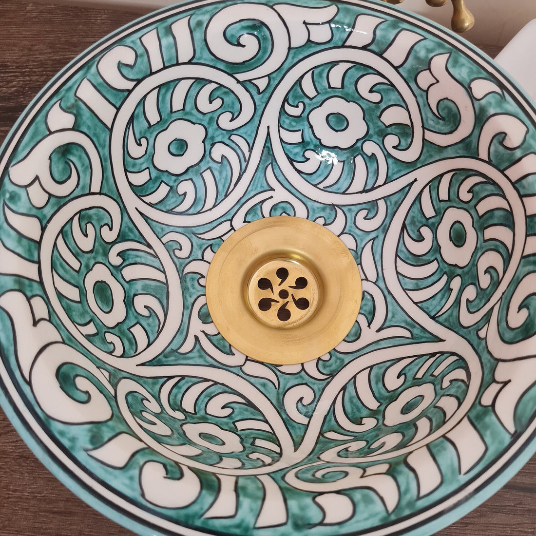 Bathroom sink | Handcrafted moroccan sink | Moroccan sink #171