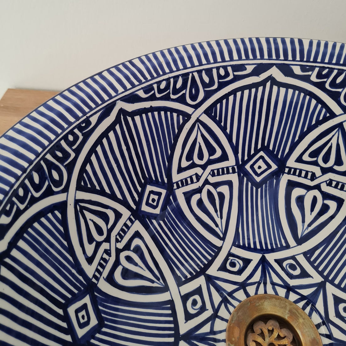 Handmade Moroccan Ceramic Sink #174