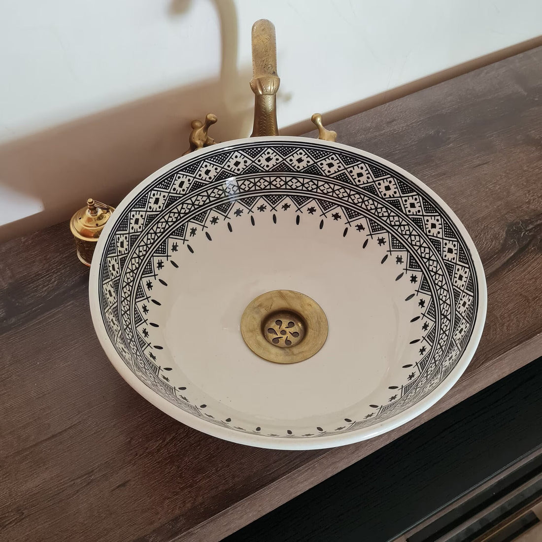 Handmade Moroccan Ceramic Sink #194