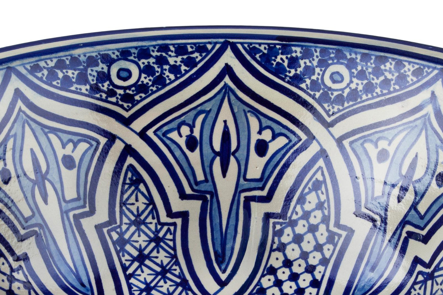 Moroccan sink | moroccan ceramic sink | bathroom sink | Bleu sink #2