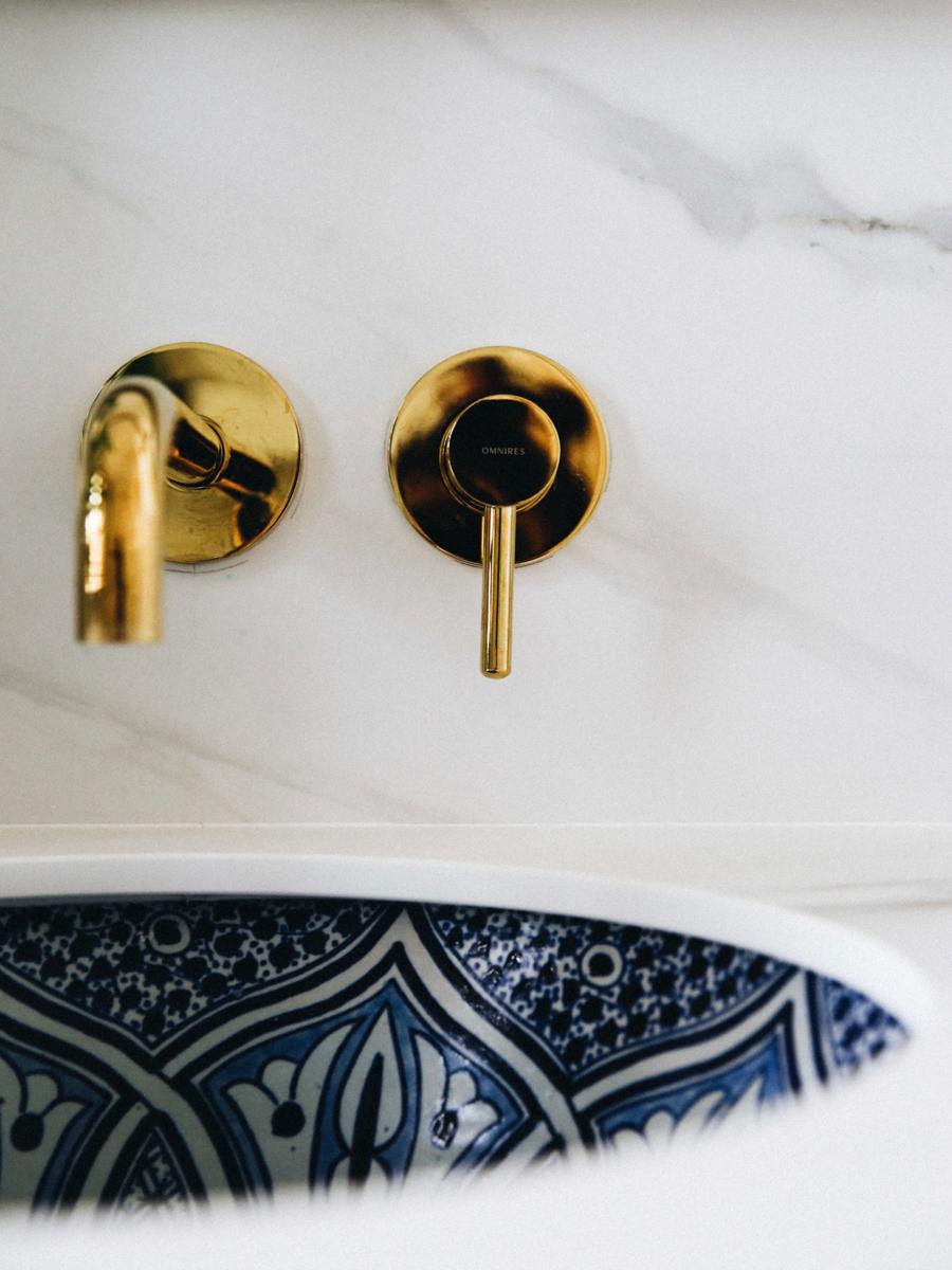Moroccan sink | moroccan ceramic sink | bathroom sink | Bleu sink #2