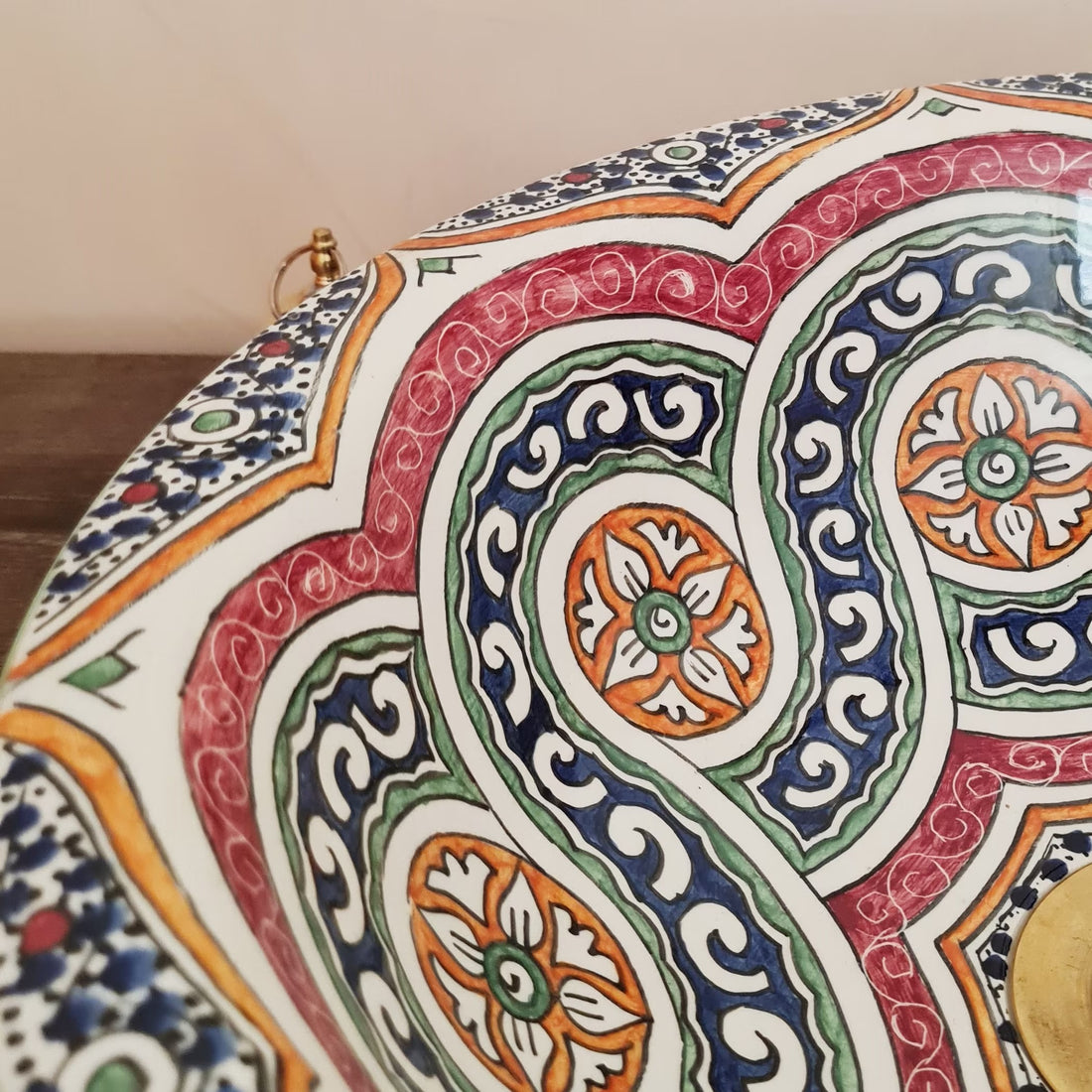 Handmade Moroccan Ceramic Sink #153