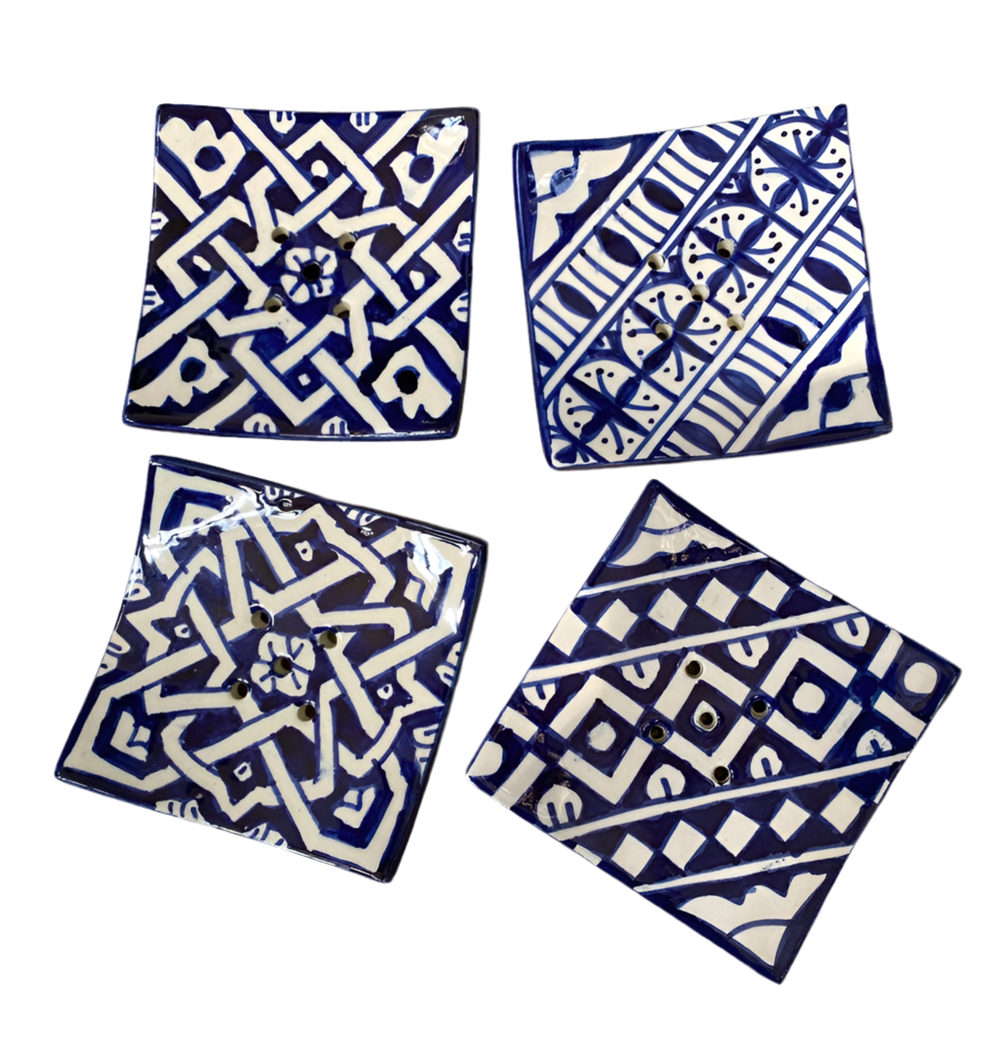 Set of Moroccan Ceramic Soap Dish #13