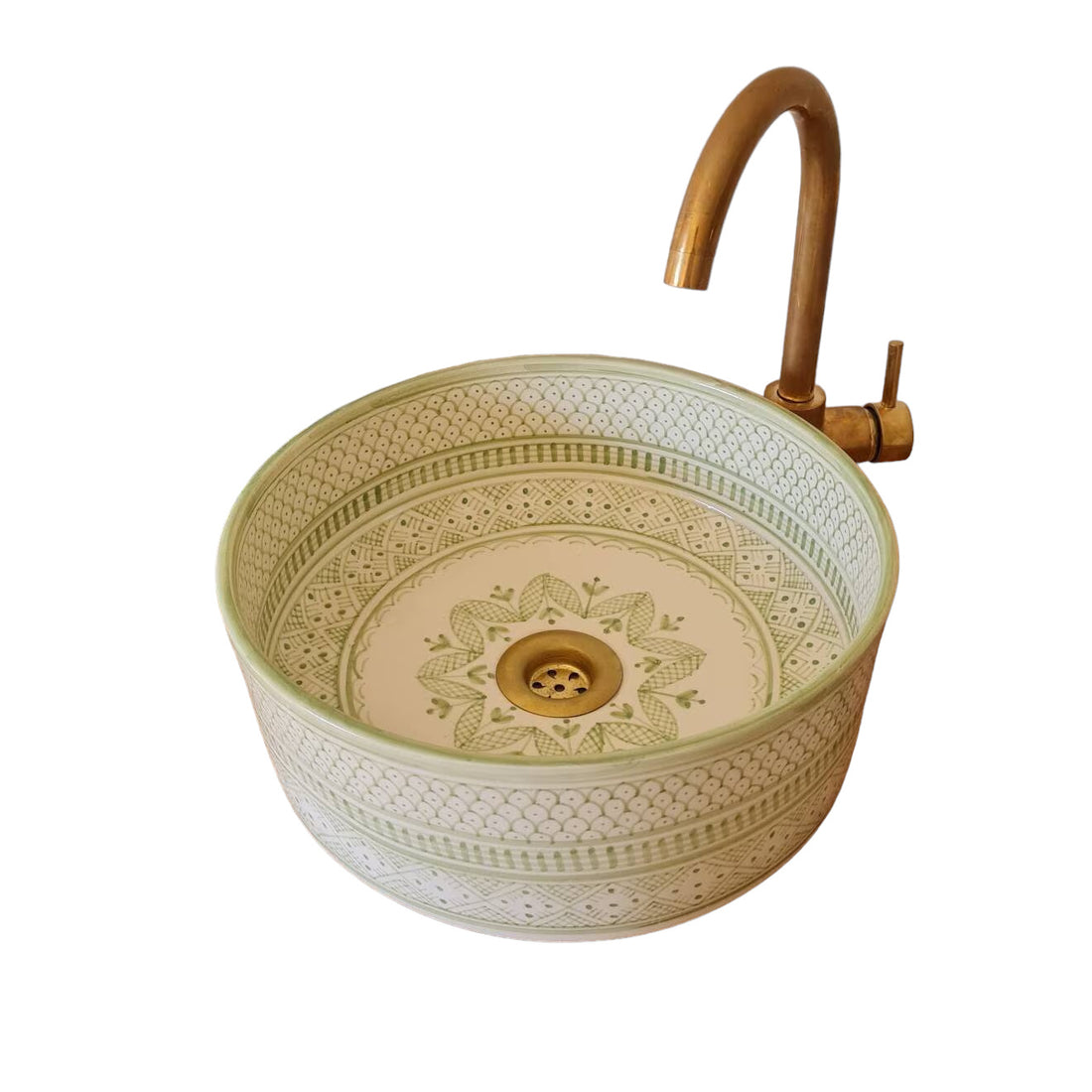  Handmade Moroccan Ceramic Sink #8