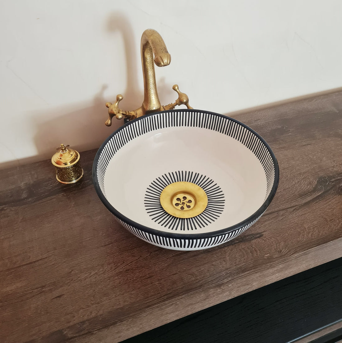 Handmade Moroccan Ceramic Sink #38