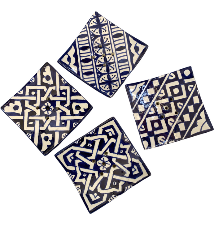 Set of Moroccan Ceramic Soap Dish #13