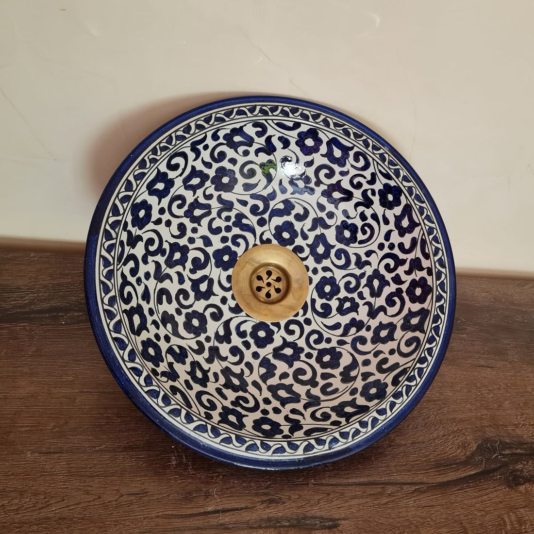 Handmade Moroccan Ceramic Sink #84