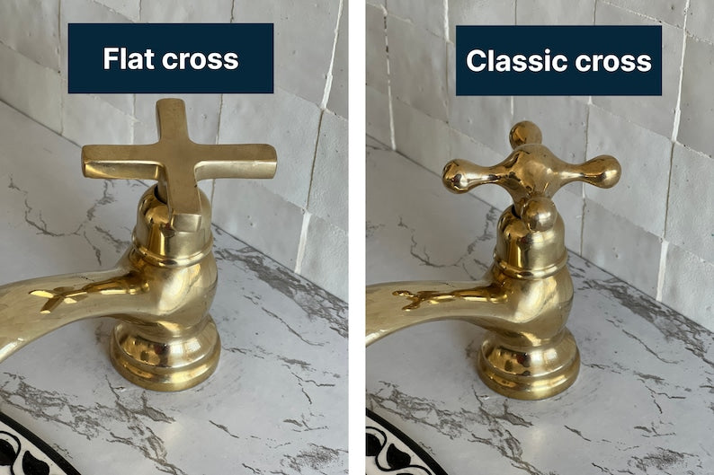 Moroccan Faucet in Unlacquered Brass - Handmade Moroccan Faucet - Brass Faucet #2