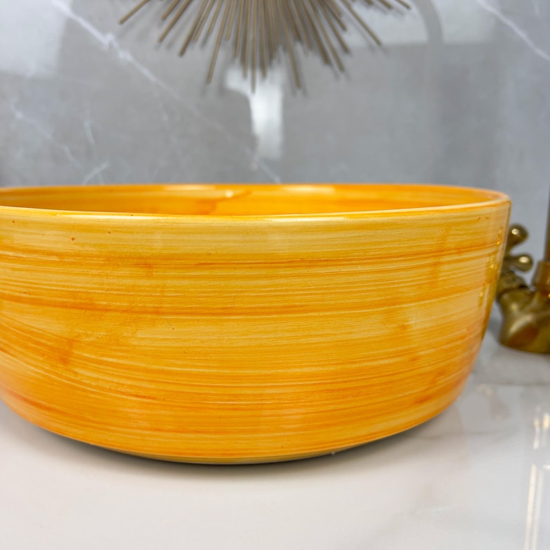  Handmade Moroccan Ceramic Sink #56