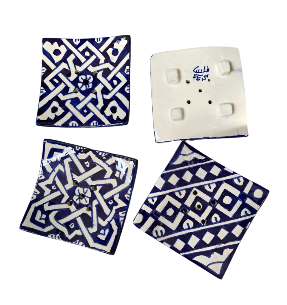 Set of Moroccan Ceramic Soap Dish #13