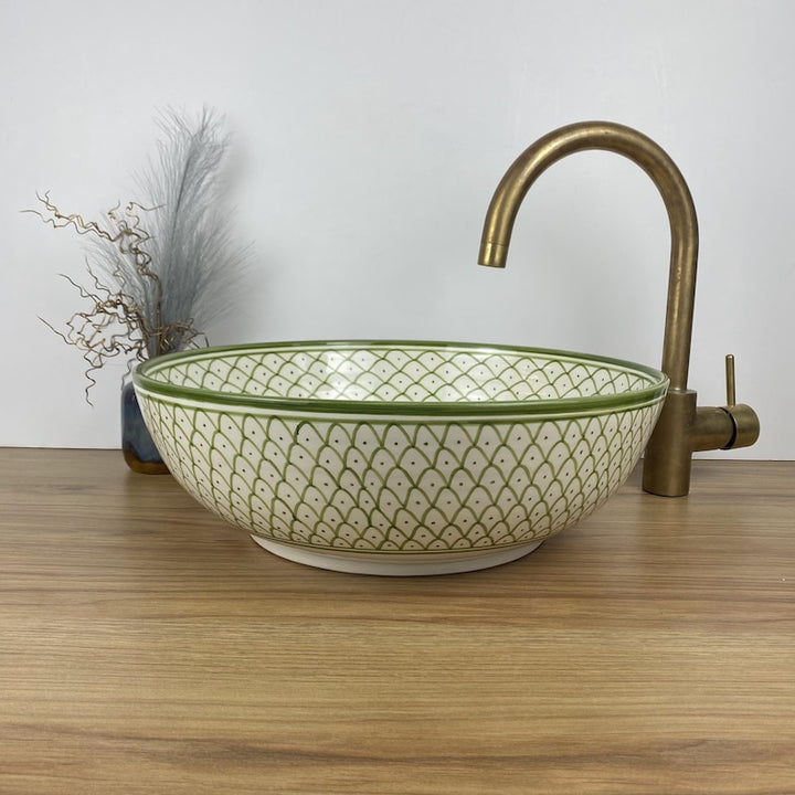 Moroccan sink | bathroom sink | Handcrafted moroccan sink bowl  #267