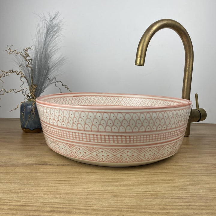 Handmade Moroccan Ceramic Sink #247