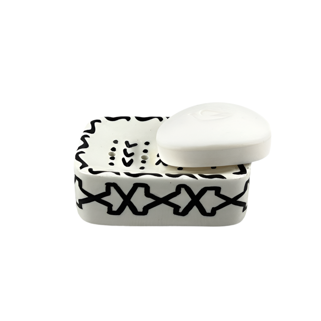 Moroccan ceramic soap dish #9