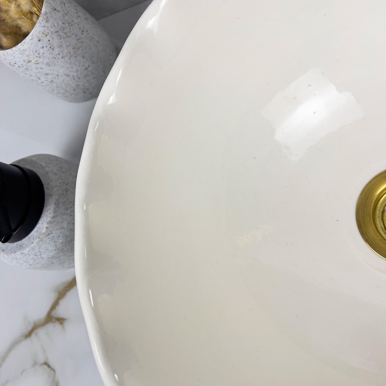  Handmade Moroccan Ceramic Sink #56