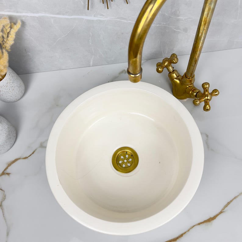  Handmade Moroccan Ceramic Sink #56