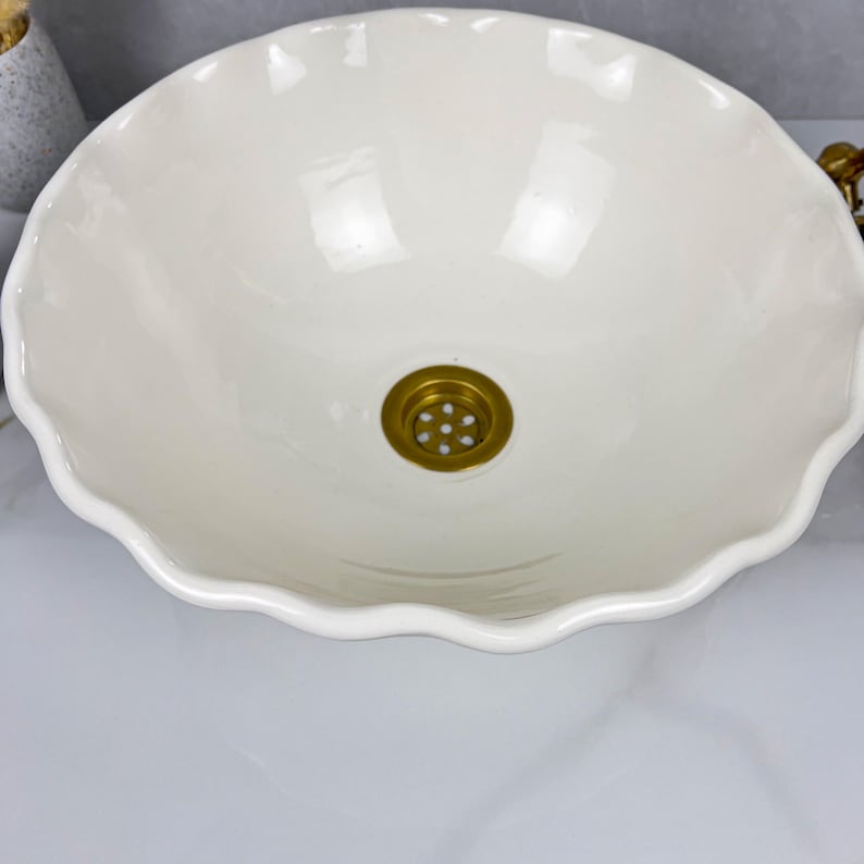  Handmade Moroccan Ceramic Sink #56