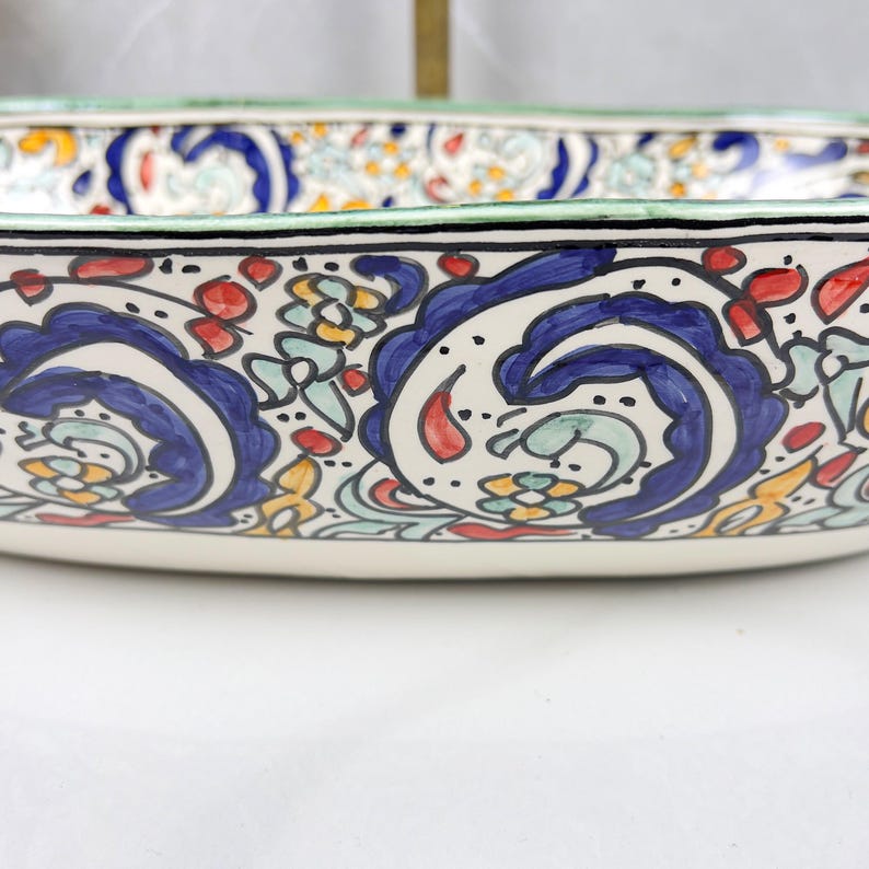 Handcrafted Oval Ceramic Sink #5