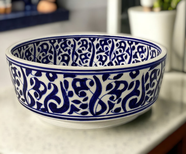 Handmade Moroccan Ceramic Sink #57