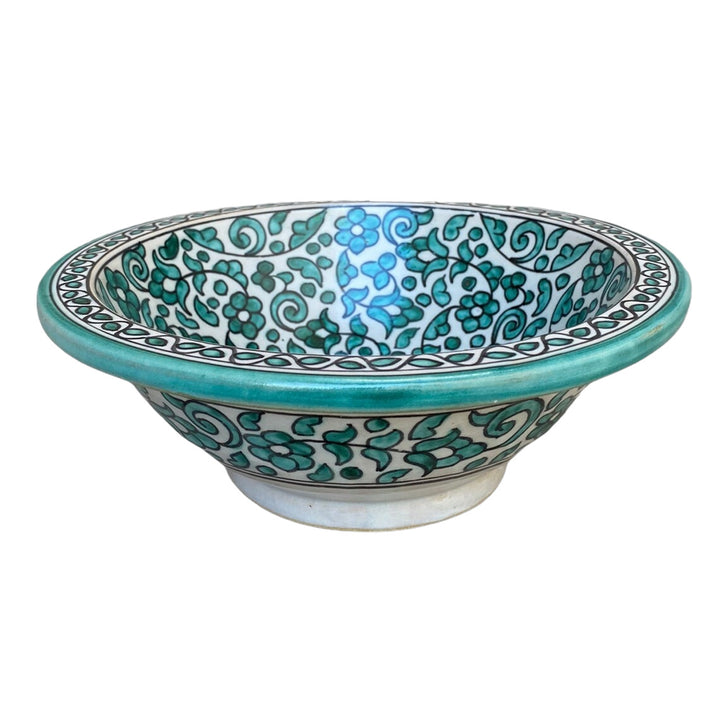 Handmade Moroccan Ceramic Sink #131