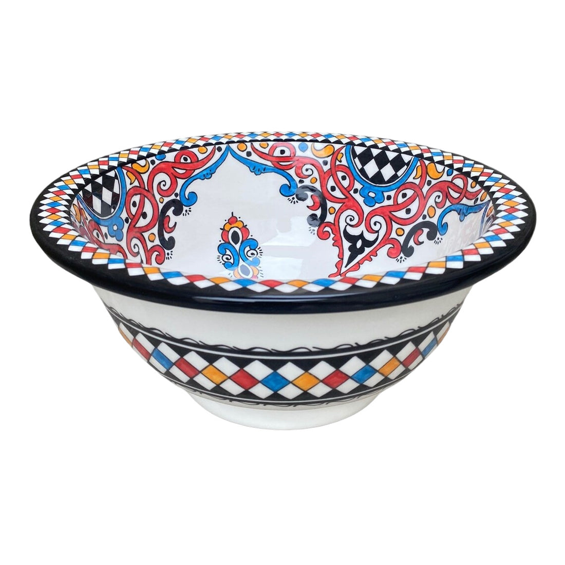 Handmade Moroccan Ceramic Sink #130