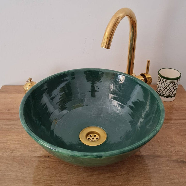 Handmade Moroccan Ceramic Sink #112B