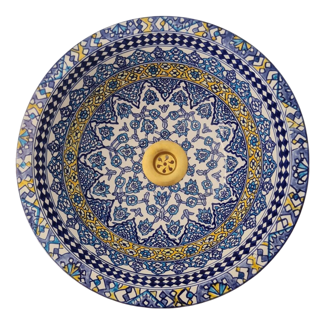 Handmade Moroccan Ceramic Sink #123