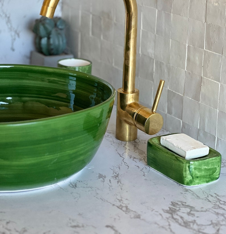 Handmade Moroccan Ceramic Sink #46