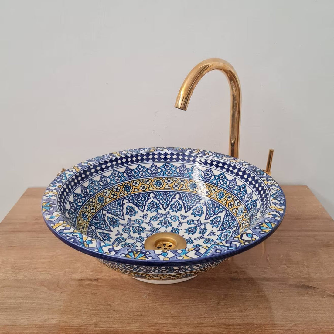 Handmade Moroccan Ceramic Sink #123