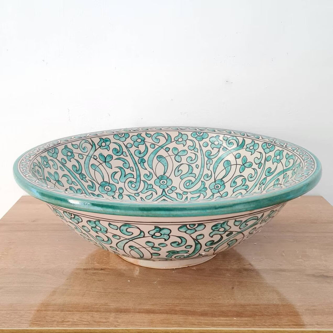 Handmade Moroccan Ceramic Sink #59