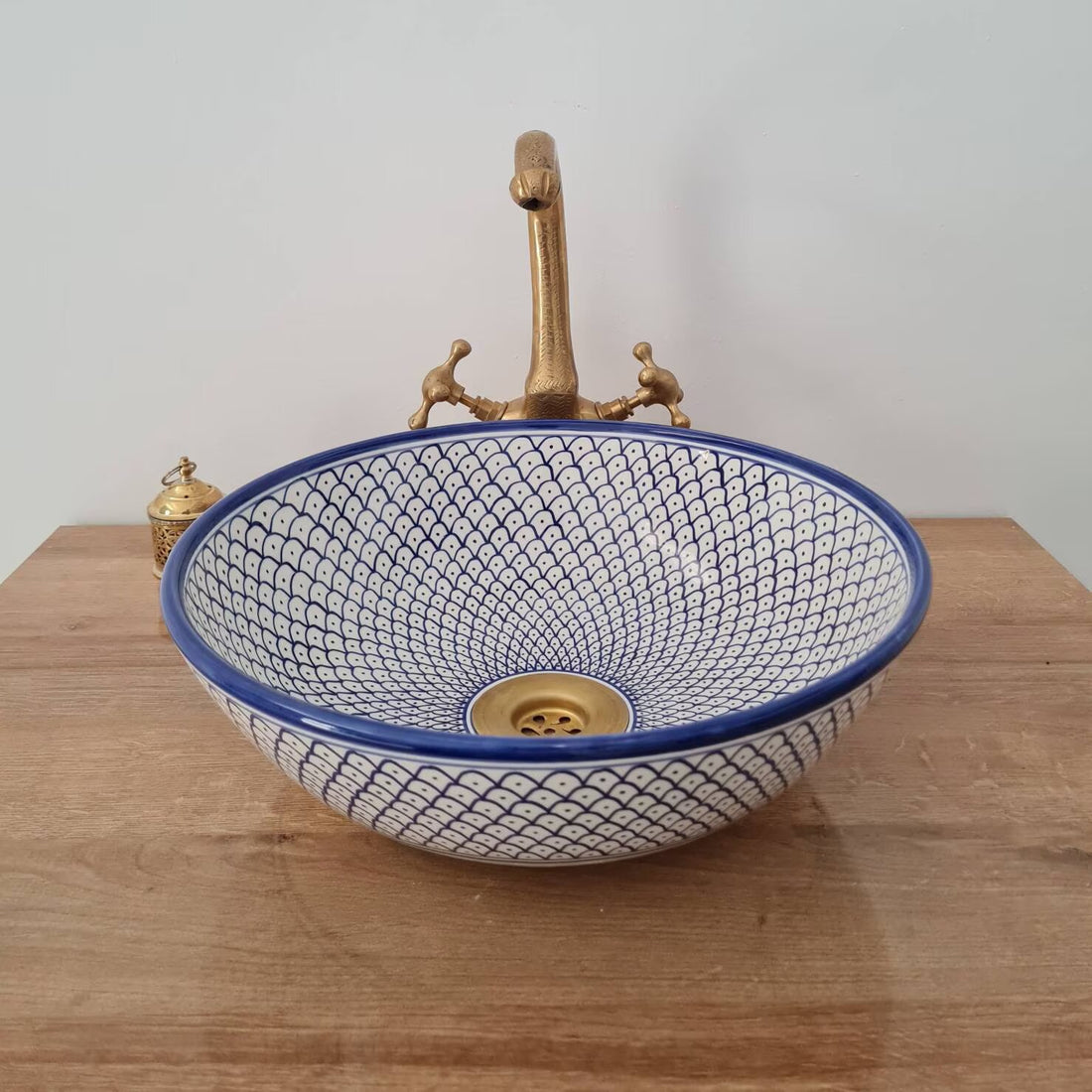 Handmade Moroccan Ceramic Sink #26