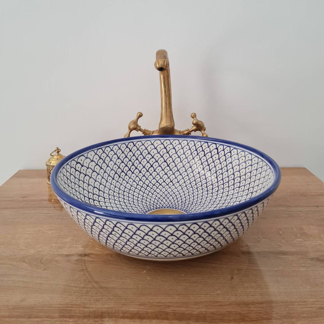 Handmade Moroccan Ceramic Sink #26