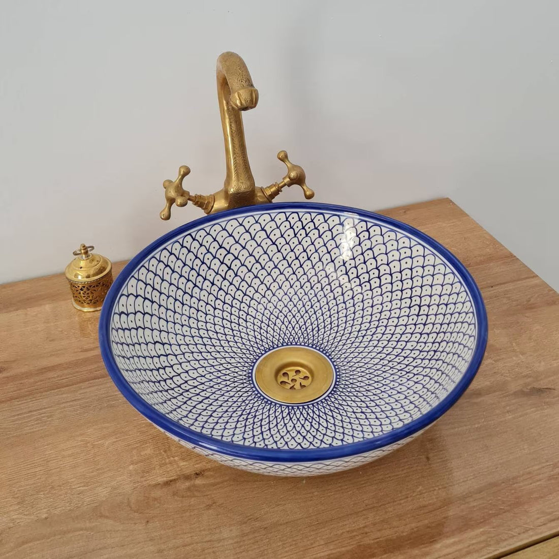 Handmade Moroccan Ceramic Sink #26