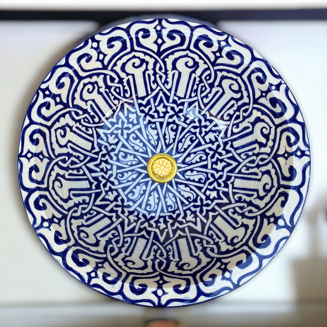  Handmade Moroccan Ceramic Sink #19