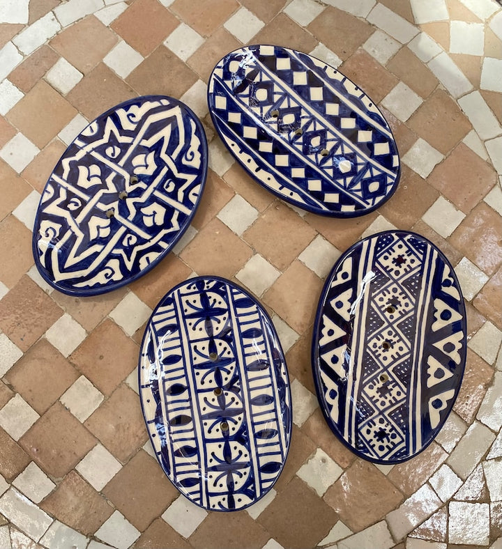 Set of Moroccan Ceramic Soap Dish #14