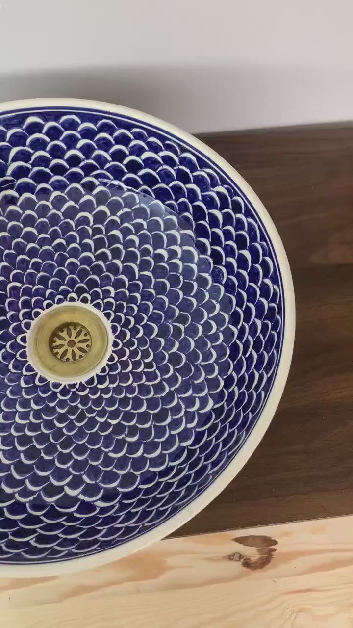  Handmade Moroccan Ceramic Sink #6