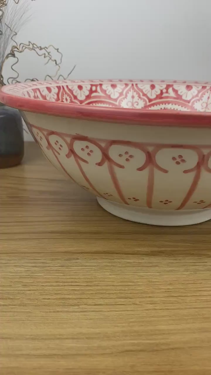 Handmade Moroccan Ceramic Sink #266