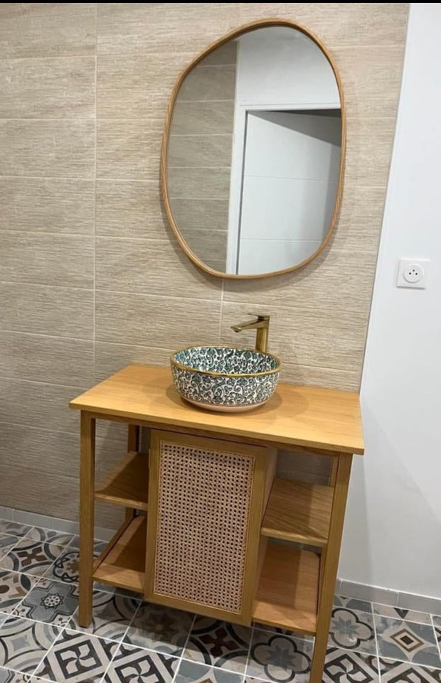 Golden sink 14k karat - Bathroom sink - Moroccan sink - Handmade moroccan sink - Bathroom washbasin #20M