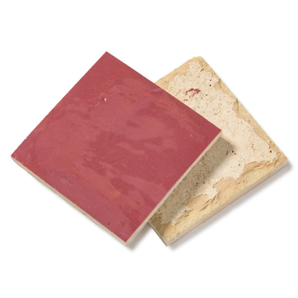 Fes Pink Zellige Tiles - 10x10 square